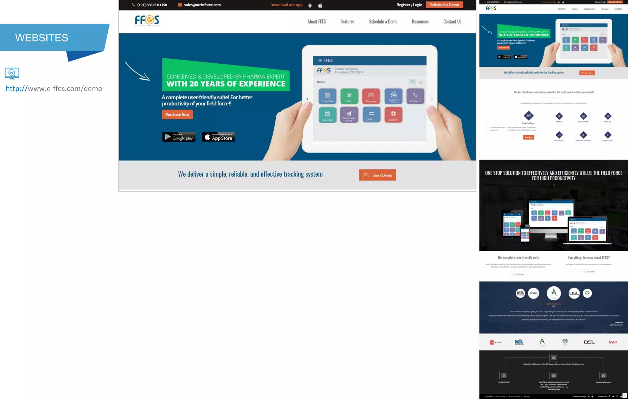 WEBSITES
http://www.e-ffes.com/demo
 