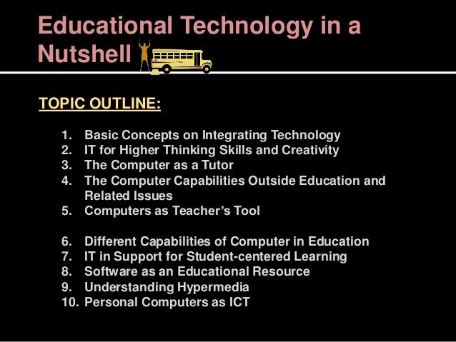 topic outline about technology