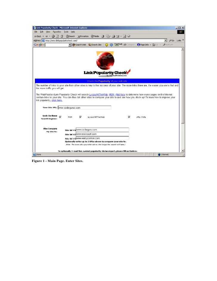 check your site popularity