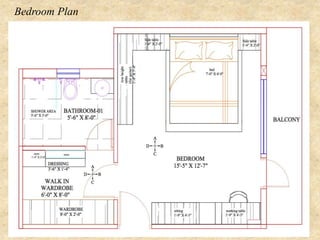 Bedroom Plan
 