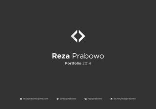 UI/UX Portfolio 2014 - Reza Prabowo
