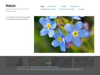 Hatch
WordPress.com: http://wordpress.com/themes/hatch
WordPress.org: http://public-api.wordpress.com/rest/v1/themes/download/hatch.zip
 