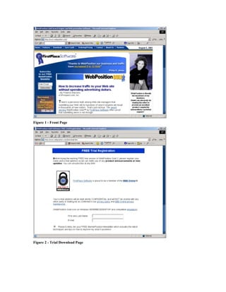Figure 1 - Front Page
Figure 2 - Trial Download Page
 