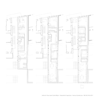 Atelier de 2ème année Grisel-Matter / Immeuble de logements + bureau d’architecture / BA SA3 2016-2017
 
