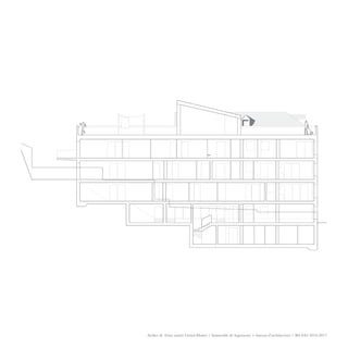Atelier de 2ème année Grisel-Matter / Immeuble de logements + bureau d’architecture / BA SA3 2016-2017
 