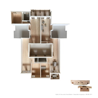 Atelier de 2ème année Grisel-Matter / Immeuble de logements / BA SP4 2017
 