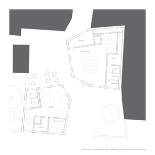 Atelier de 3ème
année Gloor-Buchofer / Maison des festivals, Nyon / BA SA 2017-2018
 