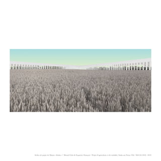 Atelier de projet de Master «Stoke» / Menzel Götz & Esquiviez François / Projet d’agriculture et de mobilité, Stoke-on-Trent, UK / MA SA 2018 - 2019
 