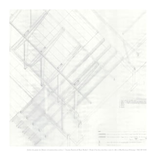 Atelier de projet de Master «Construction cycles» / Guaita Particia & Baur Rafael / Projet d’un lieu interface entre le ville et BlueFactory, Fribourg / MA SP 2020
 