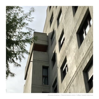 « Rénovation énergétique » / Façade du bâtiment à rénover / Collègue : Lavanchy Charles-Louis
 