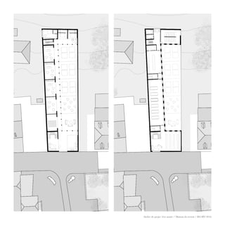 Atelier de projet 1ère année / Maison du terroir / BA SP2 2016
 