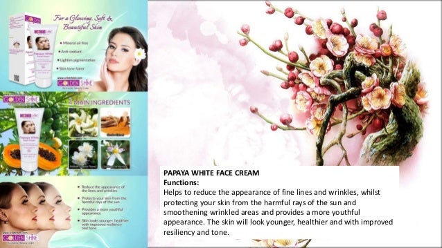 golden shine face cream