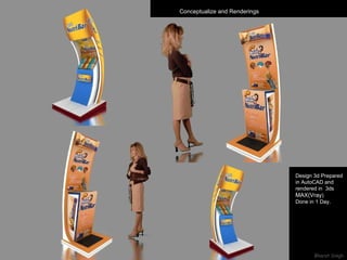 Conceptualize and Renderings Design 3d Prepared in AutoCAD and rendered in  3ds  MAX(Vray ) Done in 1 Day.  