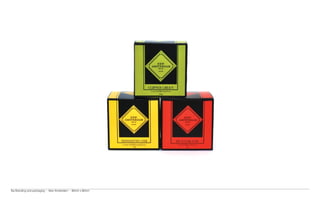 Tea Branding and packaging ~ New Amsterdam ~ 80mm x 80mm
 