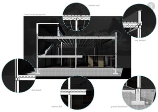 Detail section-perspective
roof-parapet
ground-foundationcolumn-slab
slab-facade
column-roof
 