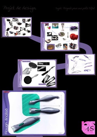 Projet de design                                                                                                                                              Sujet: Poignée pour une poële Téfal

              Capucine LEVY - Présentation projet Queue de Poêle - 21 Novembre 2008




                                                                                                                                                                 Capucine LEVY - Présentation projet Queue de Poêle - 21 Novembre 2008
Concurrence




                                                                                                          Tendance



                                                                                                                                                                                                                                         Capucine LEVY - Présentation projet Queue de Poêle - 21 Novembre 2008




                                                                                      Capucine LEVY - Présentation projet Queue de Poêle - 21 Novembre 2008


                                          Maquette définitive




                                                                                                                                                                                           Recherches
                         Maquette




                                                                                                1ère maquette




                                                                                                                                                                                                                                                                    15
 
