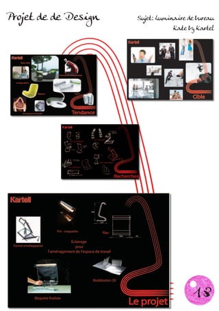 Projet de de Design   Sujet: Luminaire de bureau
                                  Kate by Kartel




                                        18
 