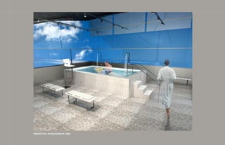 PERSPECTIVE: HYDROTHERAPY AREA
 