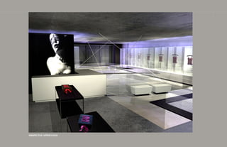 PERSPECTIVE: UPPER FLOOR
 