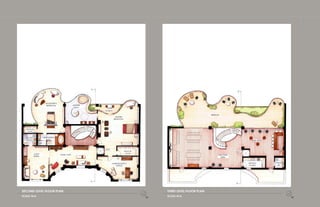 A
                                                                                                                                               A




                       DAUGHTER’S
                        BEDROOM                  MASTER
                                                  BATH
                                                               PORCH

                                                                                                                        TERRACE
                                                                        MASTER
                                                                       BEDROOM




   WALK-IN                                                UP
    CLOS                                                                                                                                 UP
                                                     DN


    GUEST            DAUGHTER’S
    BATH                BATH                                                                                                DN
                                                                                                                                                        BAR AREA



                                                               ELEV
                                                                                 WALK-IN                                                      ELEV
             GUEST                                                                CLOS
                                    FAMILY DEN                                                                                FUNCTION
             BDRM
                                                                                                                                AREA


                                                                      AMBASSADOR’S                                                                   SERVING       PWDR
                                                                         OFFICE                                                                      PANTRY         RM




                                                          A
                                                                                                                                              A


SECOND LEVEL FLOOR PLAN                                                                        THIRD LEVEL FLOOR PLAN
SCALE: N/A                                                                                     SCALE: N/A
                                                                                           N                                                                              N
 