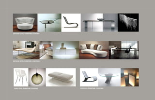 GROUND LEVEL FURNITURE/LIGHTING




SECOND LEVEL FURNITURE /LIGHTING




 THIRD LEVEL FURNITURE/LIGHTING    OUTDOOR FURNITURE /LIGHTING
 