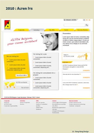 2010 : Alten Its




                   33 - Bang-Bang Design
 