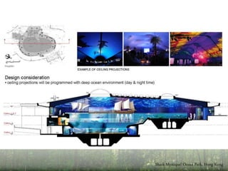 Attractions International, LTD, Hong
Kong (6/2012-01/2013 Contract
Employment)
Senior Landscape Design Manager
Responsible for project production,
marketing and management for 3
offices in Hong Kong, Shenzhen,
China and Chiang Mai, Thailand.
Responsible for close client
communications, preparation of
concept designs and management of
design staff for finalization of design
packages and construction drawings.
Lead role in project/construction
management, materials selection and
post construction maintenance.
Ocean Park – Whiskers Harbour Re-
Development, Hong Kong
Ocean Park - Shark Mystique indoor
shark aquarium initial concepts, Hong
Kong
Global 100 Theme Park, Hainan
Island, China
ADLABS Imajica Theme Park, Mumbai
India
Hoi An Resort, Vietnam
1000 Island Residential Development,
Hang Zhou China
O C E A N P A R K , H O N G K O N G
W H I S K E R ’ S H A R B O U R
Whisker’s Harbour, Ocean Park, Hong Kong
 
