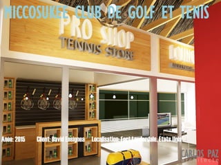 CARLOS PAZa r c h i t e c t e
Localisation: Fort Lauderdale, États UnisAnée: 2015 Client: David Ensignea
MICCOSUKEE CLUB DE GOLF ET TENIS
 