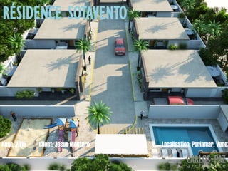 Localisation: Porlamar, VenezAnée: 2015 Client: Jesus Montero
RÉSIDENCE SOTAVENTO
CARLOS PAZa r c h i t e c t e
 