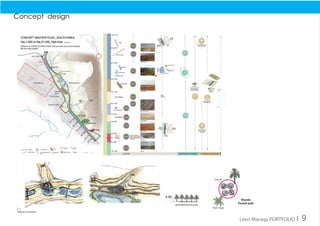 Leen Maraqa PORTFOLIO I 9
Concept design
 