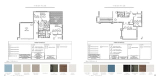 F I N I S H P L A N
* * N O T T O S C A L E
M A T E R I A L S
Sherwin Williams
Agreeable Gray
Sherwin Williams
Repose Gray
Sherwin Williams
Pure White
Sherwin Williams
Inky Blue
Mosa Wall Tile Cambria
Weybourne
I.D. Freedom
Native Pine Bronze
Change II
Midnight Outing
Avant Galvanized
Pewter
Sherwin Williams
Respite
F I N I S H P L A N
* * N O T T O S C A L E
M A T E R I A L S
Sherwin Williams
Repose Gray
Sherwin Williams
Agreeable Gray
Sherwin Williams
Mega Greige
Mosa Wall Tile Avant
Galvanized Pewter
Cambria
Weybourne
I.D. Freedom
Native Pine Bronze
41 42
 