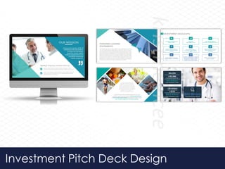 Investment Pitch Deck Design
 