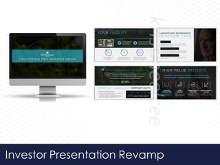 Investor Presentation Revamp
 