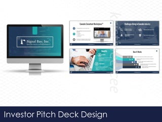 Investor Pitch Deck Design
 