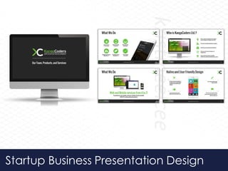 Startup Business Presentation Design
 