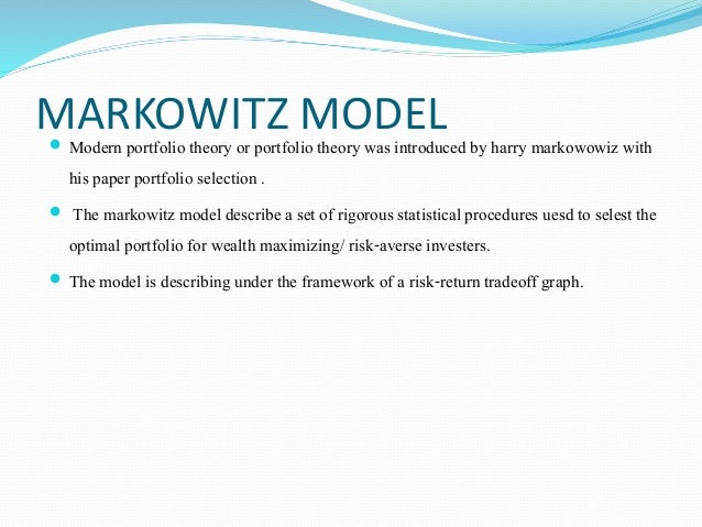 markowitz portfolio optimization Markowitz portfolio optimization harvard case study solution and analysis of reading the harvard case study: to have a complete understanding of the case, one should focus on case reading. markowitz portfolio optimization Markowitz portfolio optimization harvard case study solution and analysis of reading the harvard case study: to have a complete understanding of the case, one should focus on case reading.