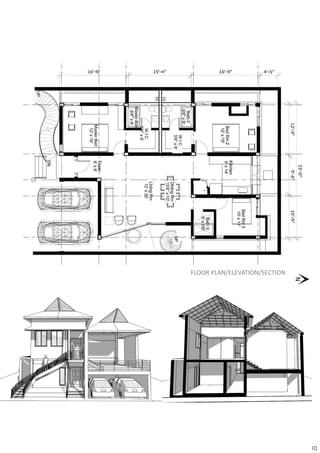 FLOOR PLAN/ELEVATION/SECTION




                               10
 