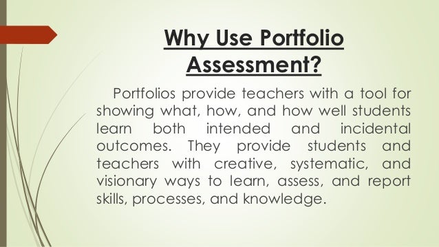 Portfolio Assessment