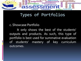 Portfolio Assessment Methods | PPTX