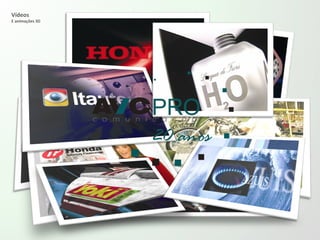 Vídeos E animações 3D 