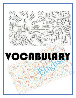 VOCABULARY
 