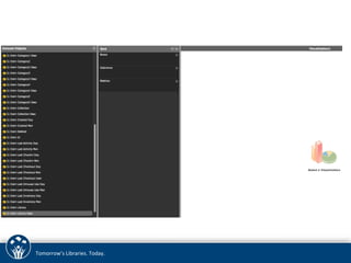 Tomorrow’s 
Libraries. 
Today. 
 