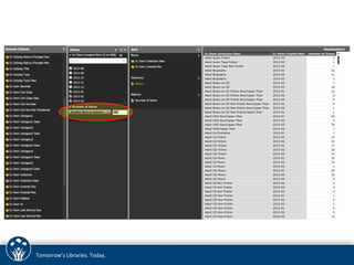 Tomorrow’s 
Libraries. 
Today. 
 