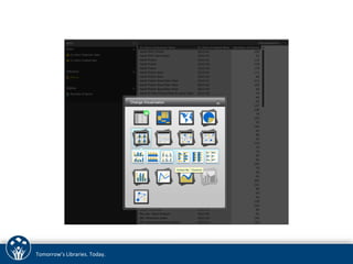Tomorrow’s 
Libraries. 
Today. 
 