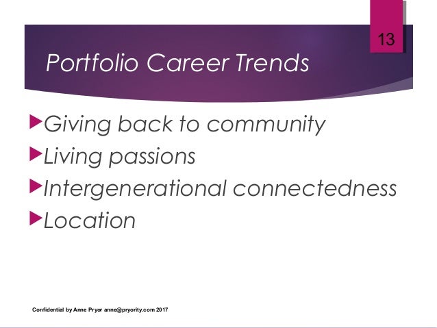 portfolio careers