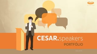 Portfólio de palestras do CESAR