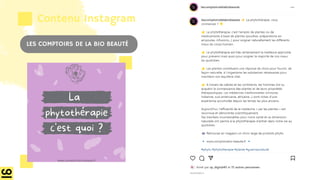 Contenu Instagram
LES COMPTOIRS DE LA BIO BEAUTÉ
 