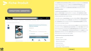 Fiche Produit
[ Extrait ]
SENSATIONS GARANTIES
 