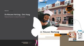 p o r t f o l i o / s ta e D i o n




                                                                                                                                              Stijlvol huren in vitaal Transvaal
                                                                                                                                                                              De Nieuwe Hertzog - Den Haag




begane grond   eerste verdieping   begane grond
                                       tweede verdieping   eerste verdieping   begane grond
                                                                                  tweede verdieping   eerste verdieping   tweede verdieping
 