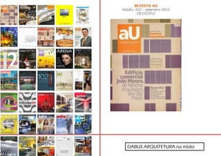 DABUS ARQUITETURA na mídia
 